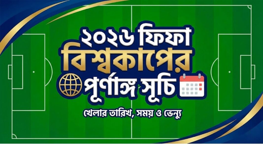 2026 FIFA World Cup Fixture