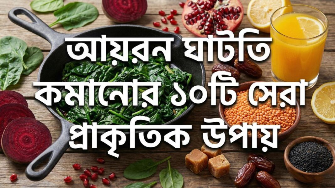 How to Reduce Iron Deficiency Naturally