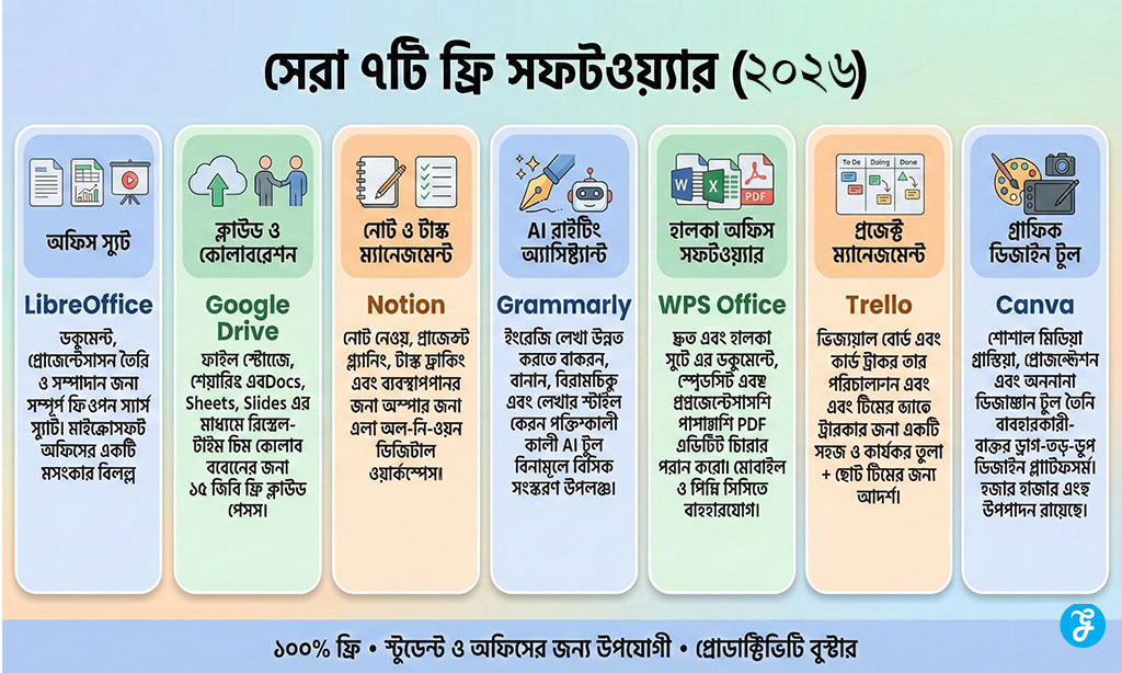 7 Best Free Software for Office and Study