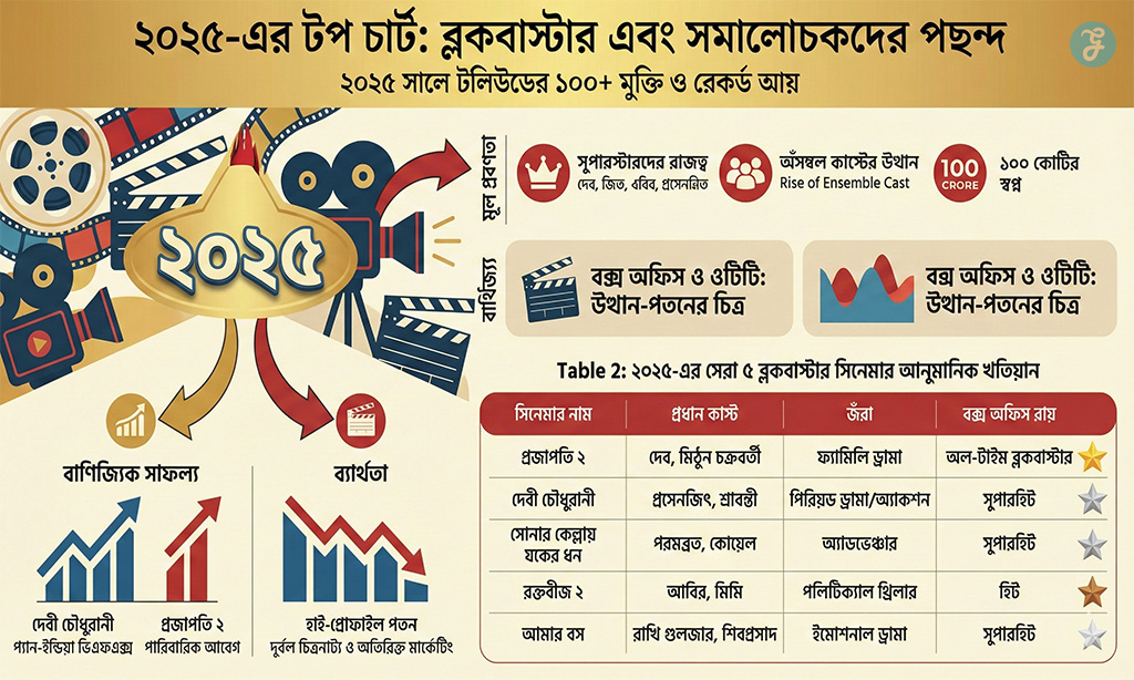 Top Bangla Cinema 2025 Box Office and OTT Report