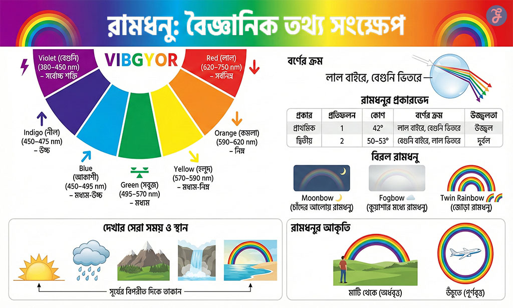 Scientific Explanation of Rainbow