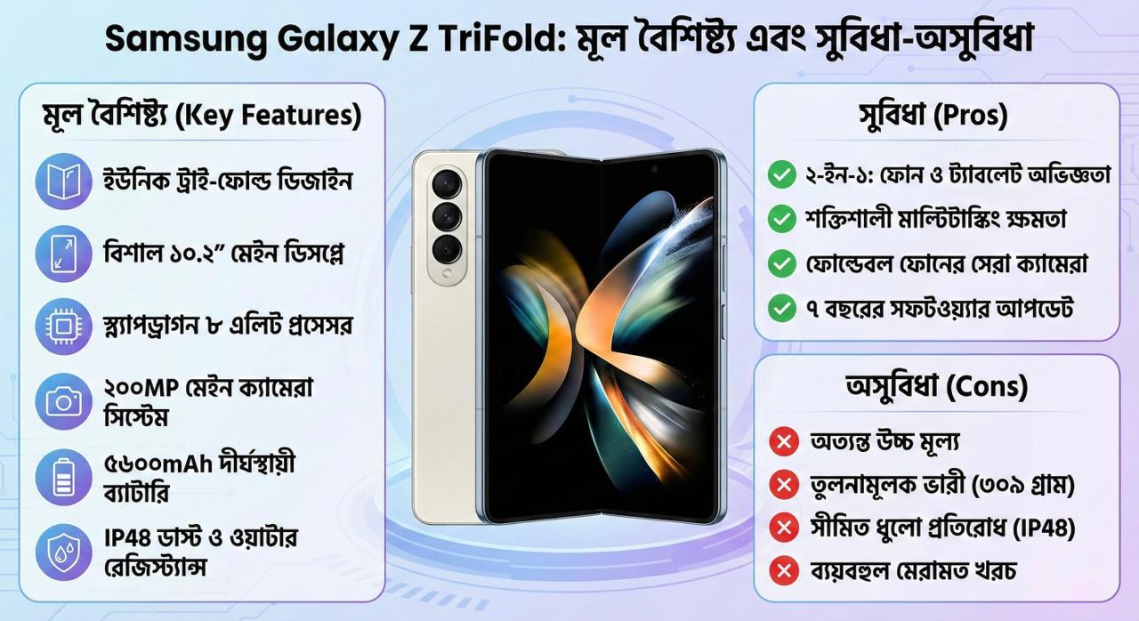 Samsung Galaxy Z TriFold Price in Bangladesh