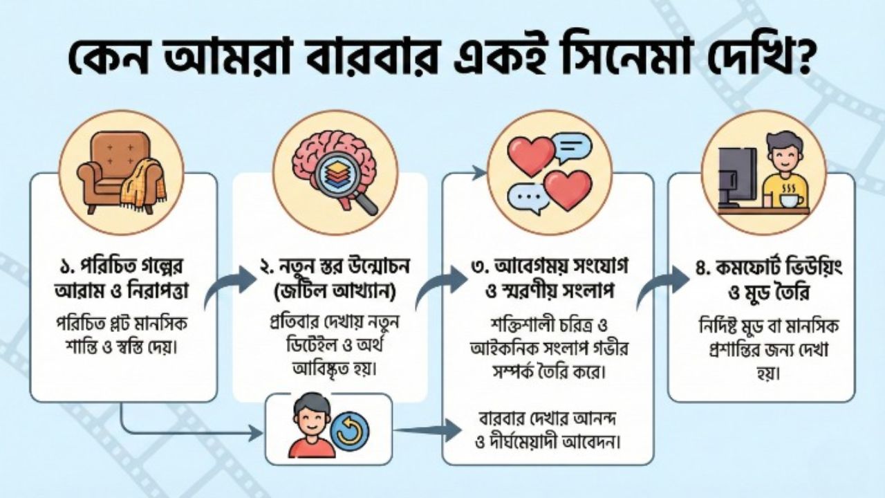 কেন এই সিনেমাগুলো বারবার দেখা হয়