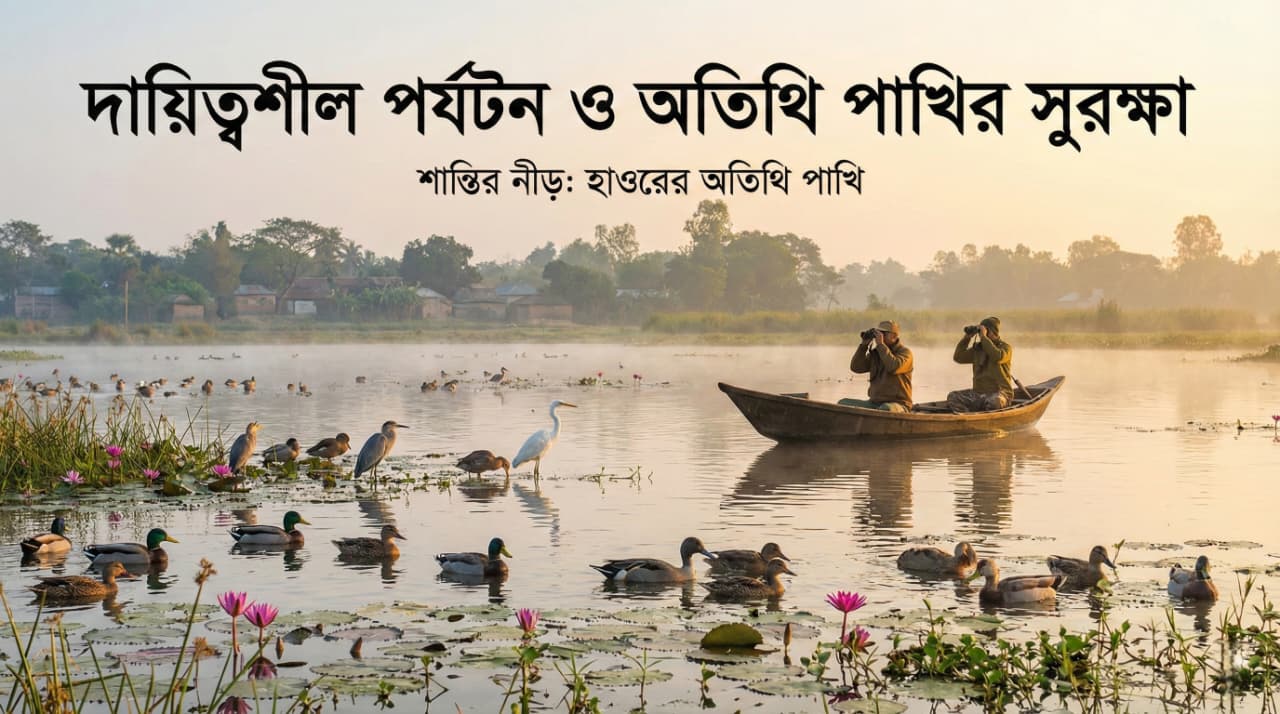 পাখি আলোকচিত্রীদের জন্য নির্দেশিকা ও সতর্কতা