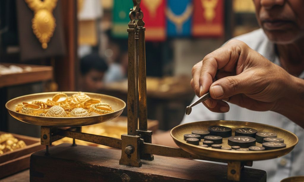 স্বর্ণের ওজন পরিমাপের বাংলাদেশী পদ্ধতি