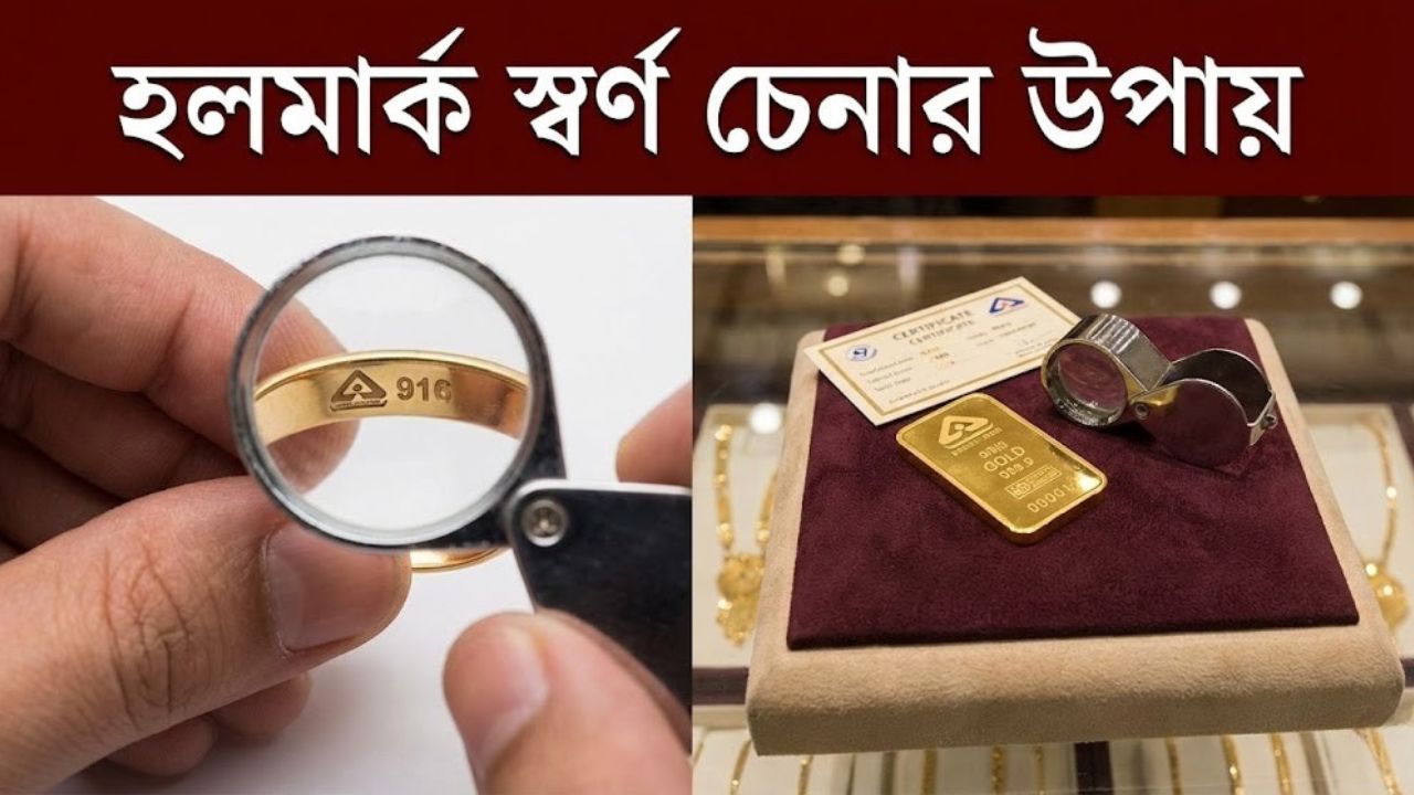 হলমার্ক স্বর্ণ চেনার উপায়