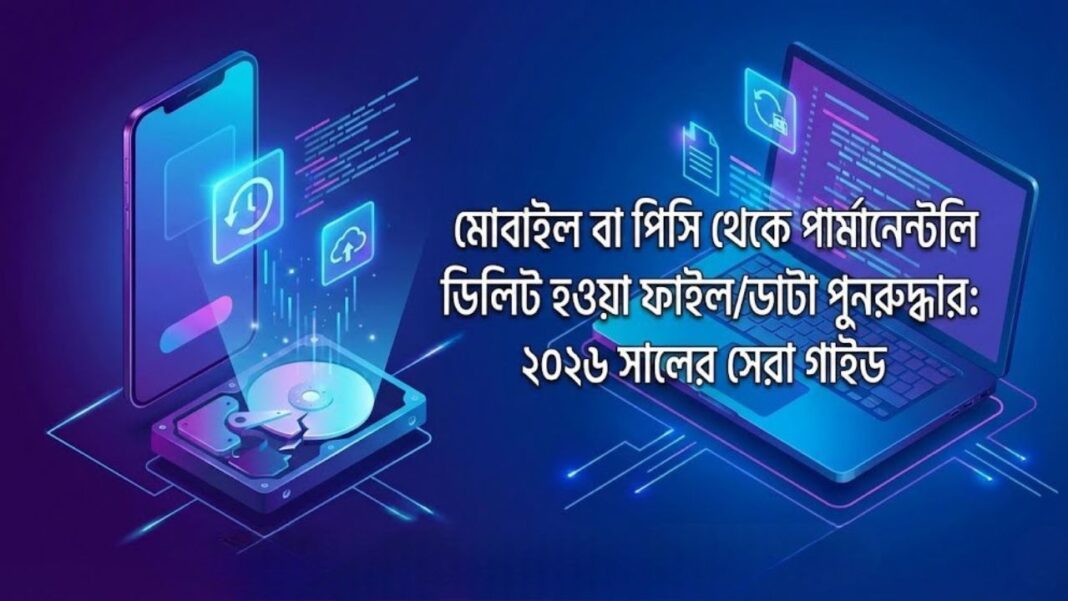 How to Recover Permanently Deleted Data from Mobile or PC