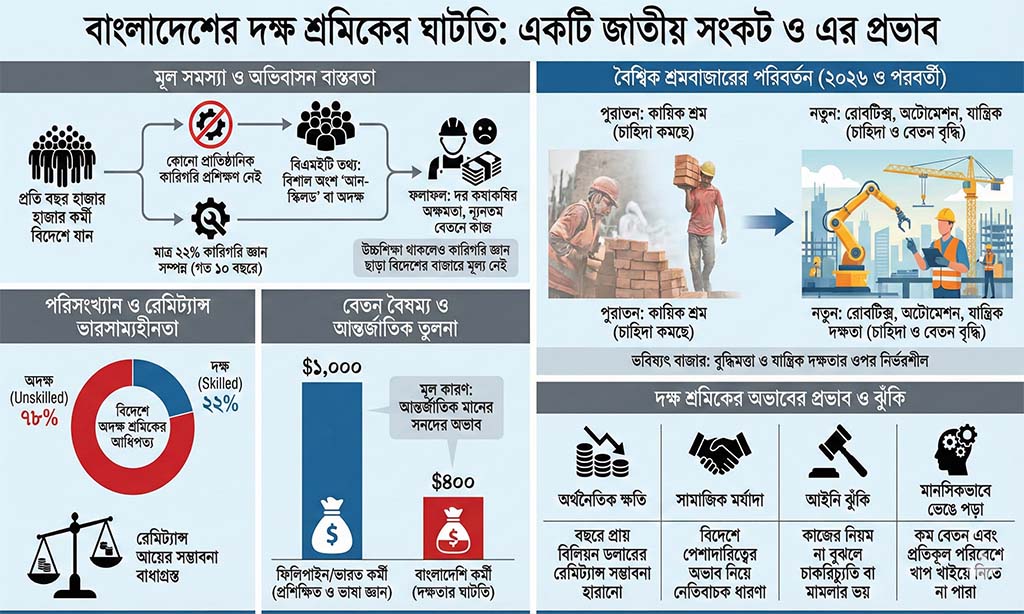 Expatriate Remittance and Skilled Workers