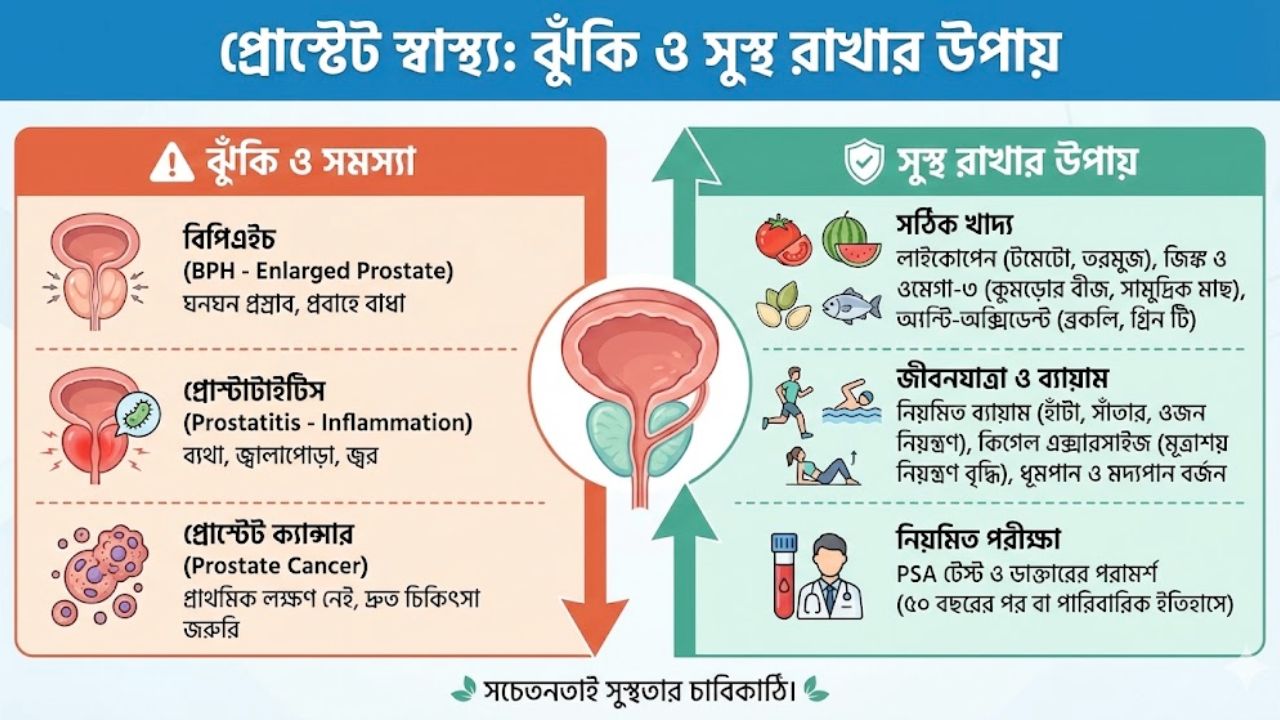 Prostate Health Problems and Prevention