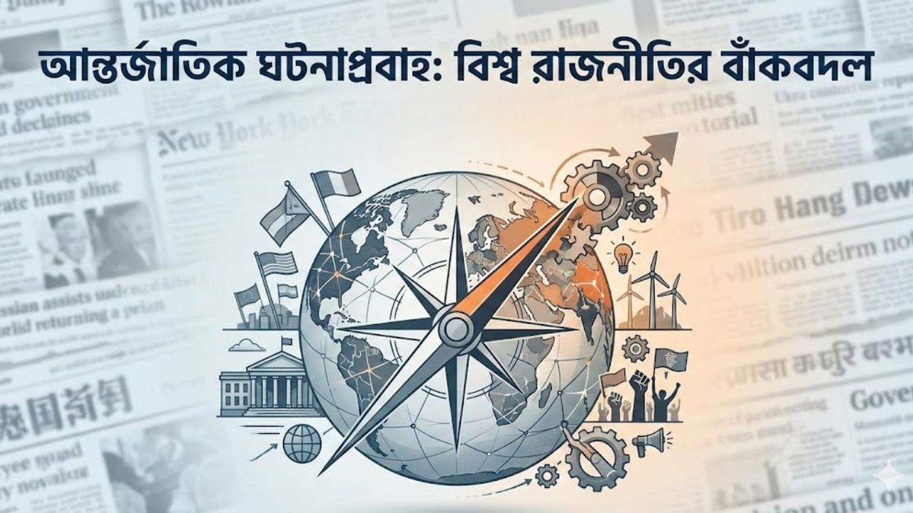 আন্তর্জাতিক ঘটনাপ্রবাহ বিশ্ব রাজনীতির বাঁকবদল