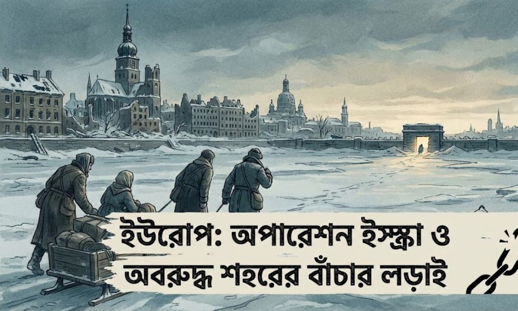 ইউরোপ অপারেশন ইস্ক্রা ও অবরুদ্ধ শহরের বাঁচার লড়াই