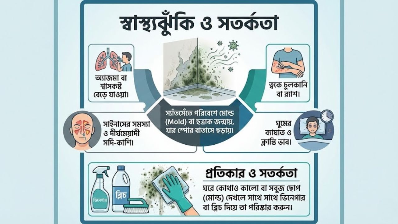 স্বাস্থ্যঝুঁকি ও সতর্কতা