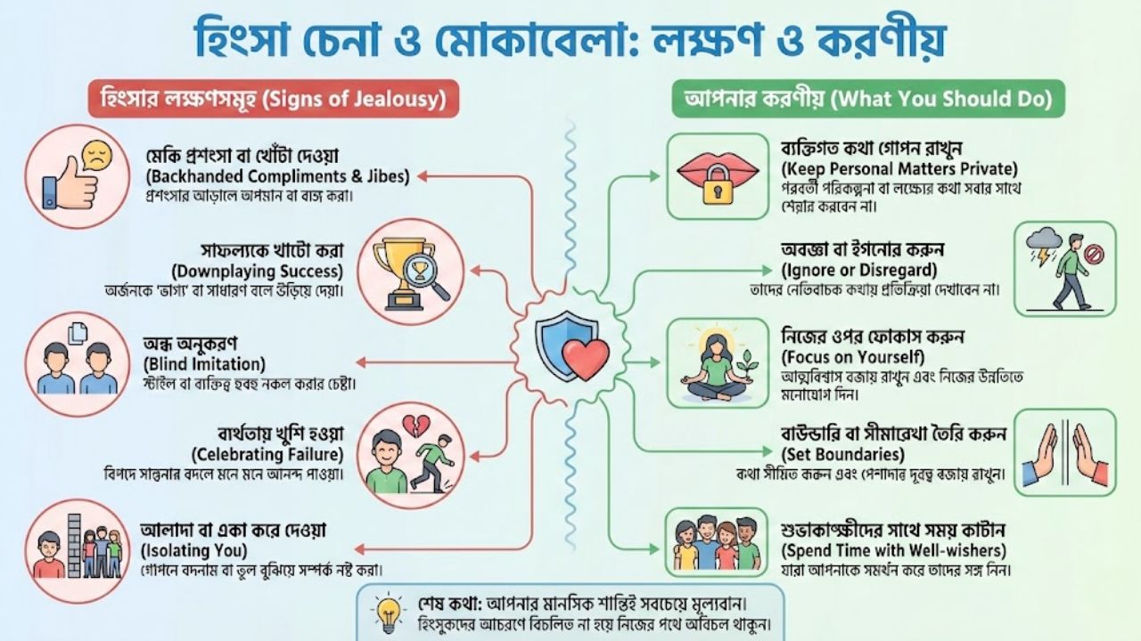 How to Spot Fake Friends Infograph