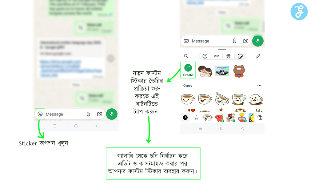 Easy way to create custom WhatsApp stickers