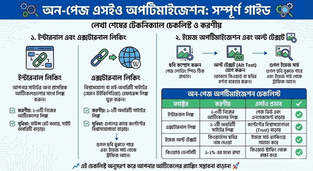 অন-পেজ এসইও অপটিমাইজেশন