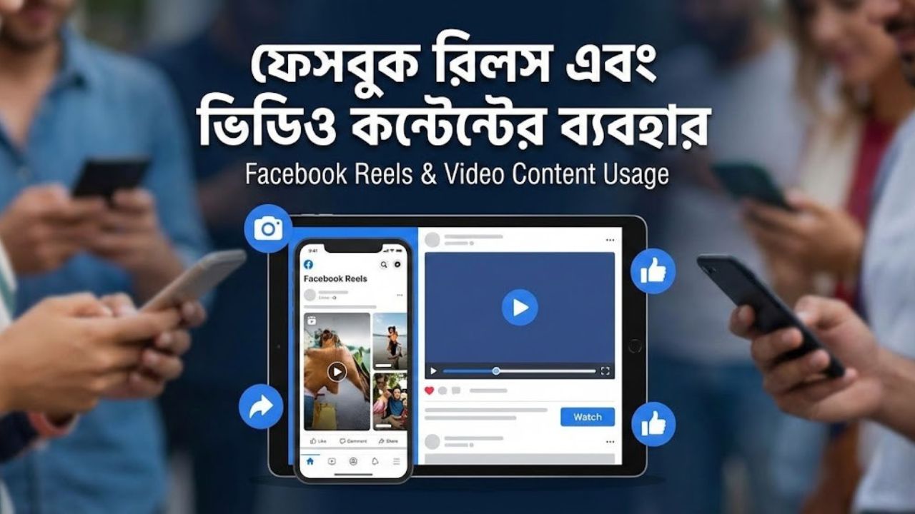 ফেসবুক রিলস এবং ভিডিও কন্টেন্টের ব্যবহার