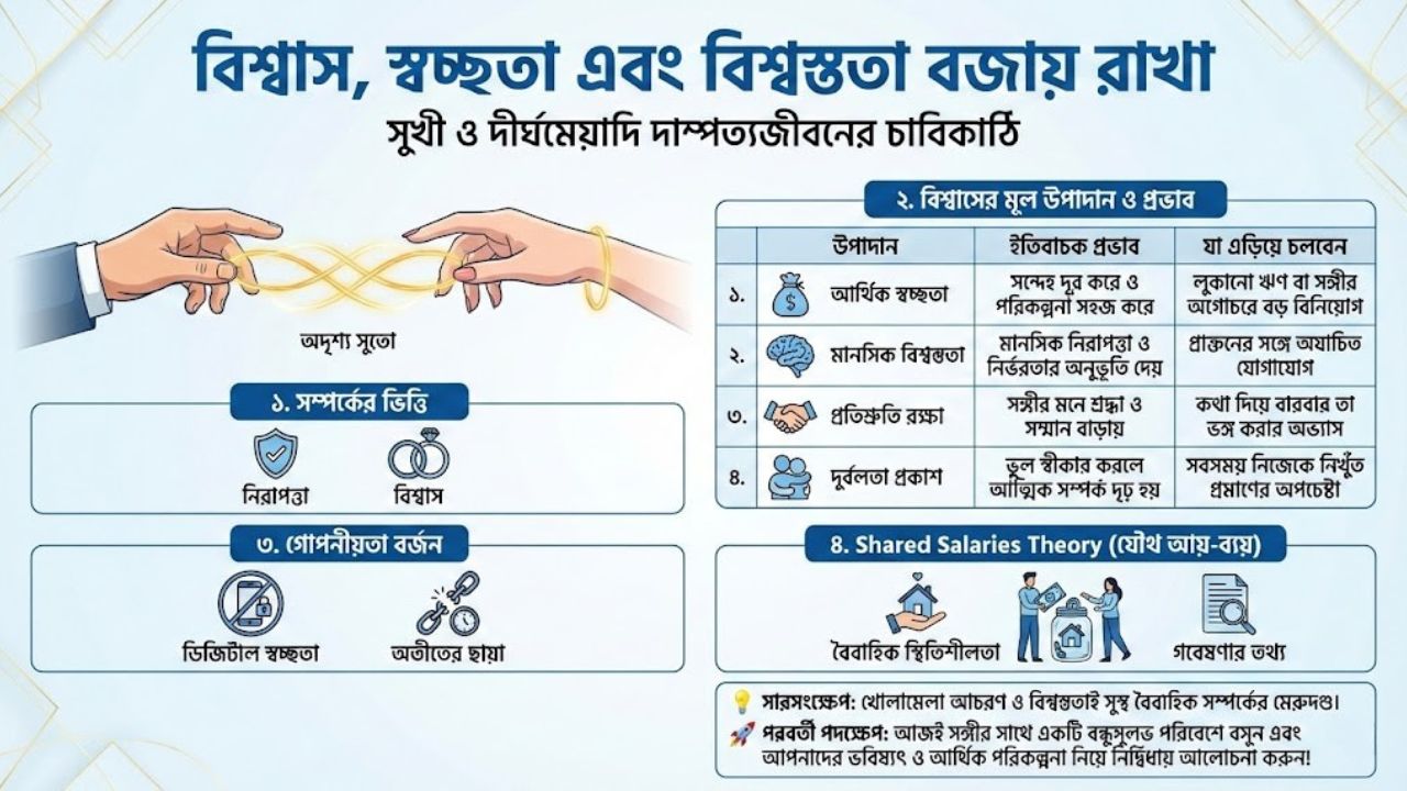 বিশ্বাস, স্বচ্ছতা এবং বিশ্বস্ততা বজায় রাখা