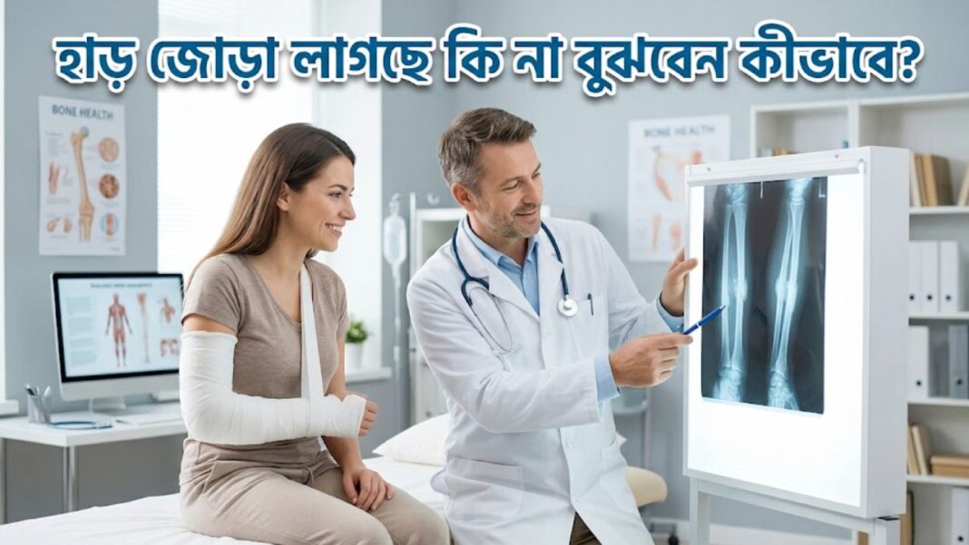 হাড় জোড়া লাগছে কি না বুঝবেন কীভাবে