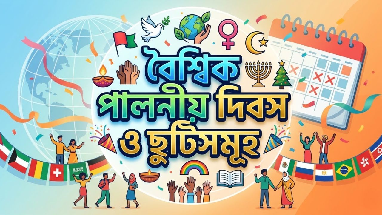 ২৫শে মার্চের বৈশ্বিক পালনীয় দিবস ও ছুটিসমূহ