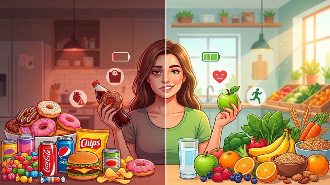 Harmful Effects of Excess Sugar and Processed Foods