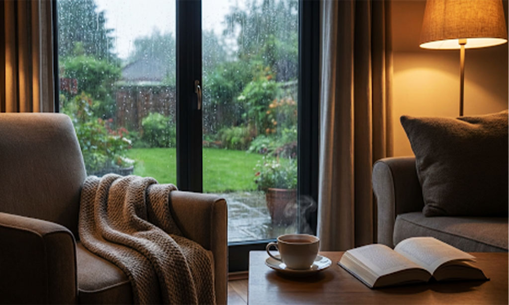 how does rain improves human mood?