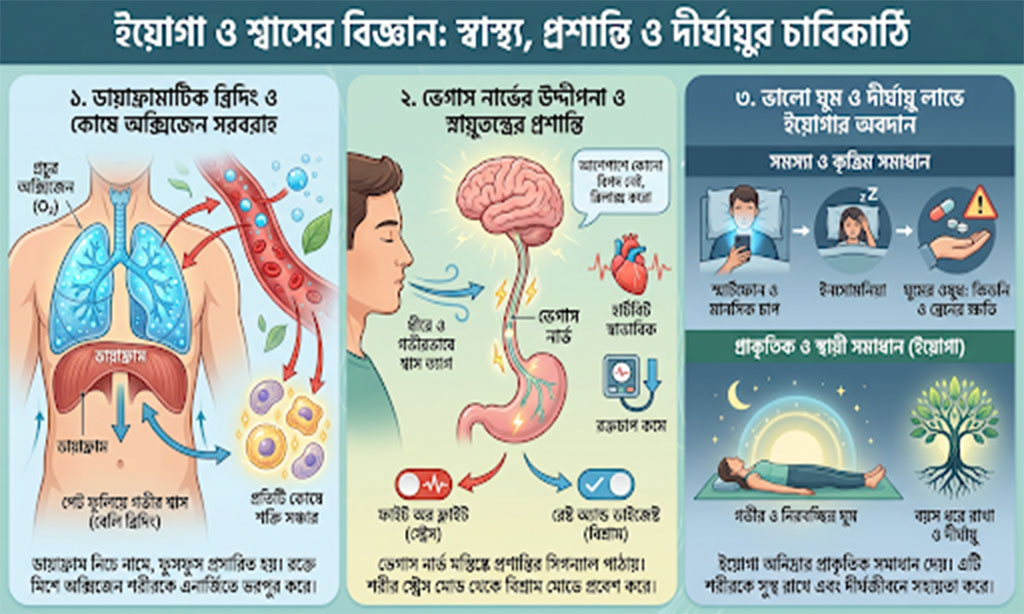 শ্বাস-প্রশ্বাসের ব্যায়াম বা প্রাণায়াম