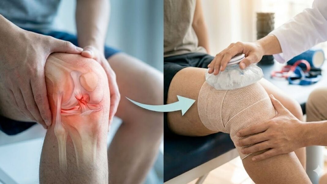 What to Do for a Knee Ligament and Meniscus Tear