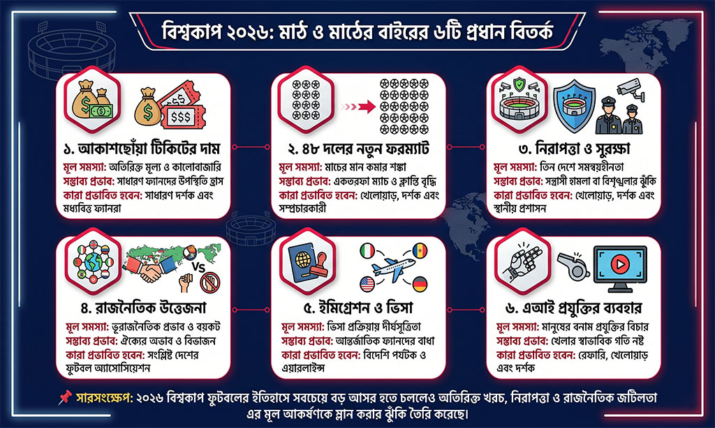 Major controversies surrounding FIFA World Cup 2026