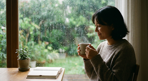 how rain improves human mood