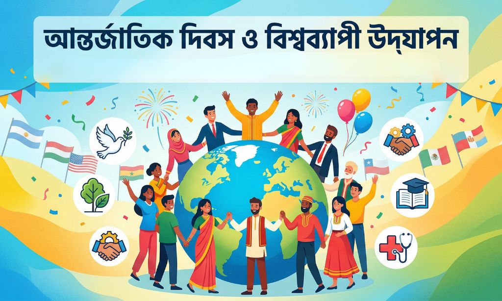 আন্তর্জাতিক দিবস ও বিশ্বব্যাপী উদযাপন