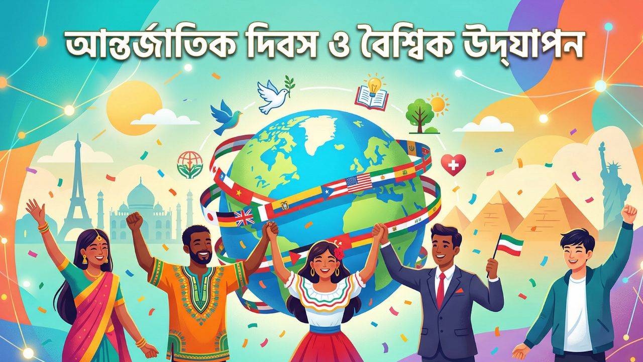 আন্তর্জাতিক দিবস ও বৈশ্বিক উদযাপন
