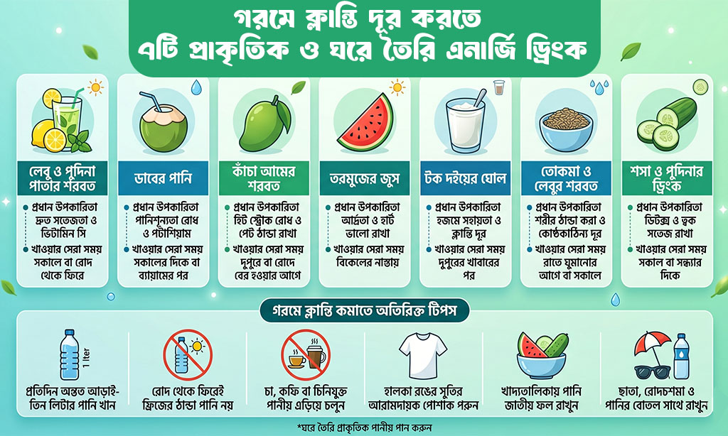 7 Homemade Energy Drinks for Summer