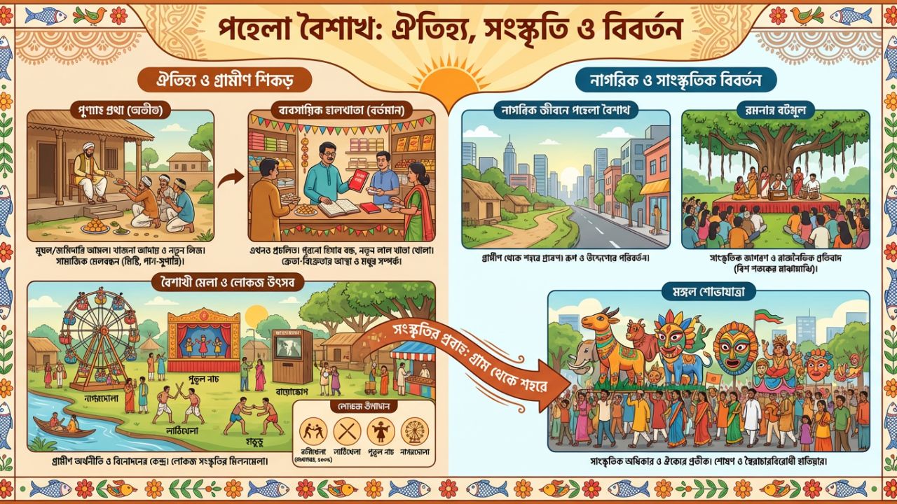 পহেলা বৈশাখের মেলা ও লোকজ সংস্কৃতির উৎসব