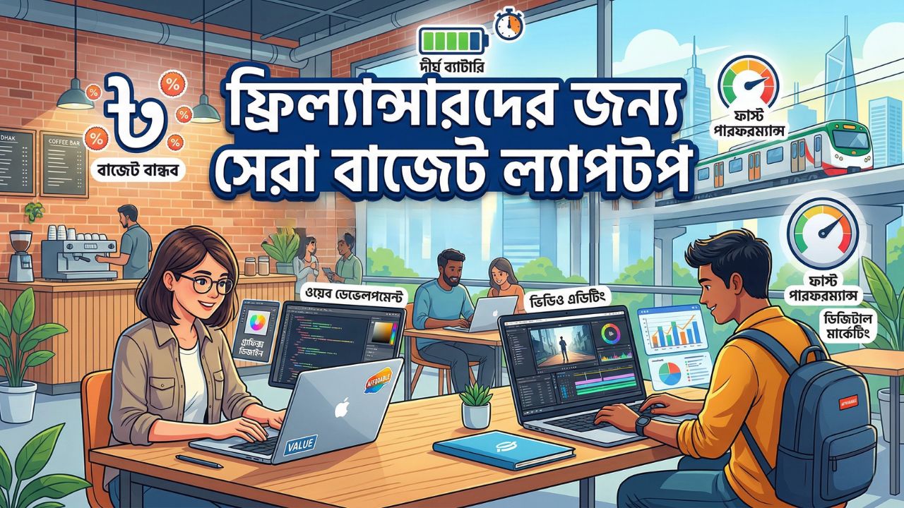 ফ্রিল্যান্সারদের জন্য সেরা বাজেট ল্যাপটপ