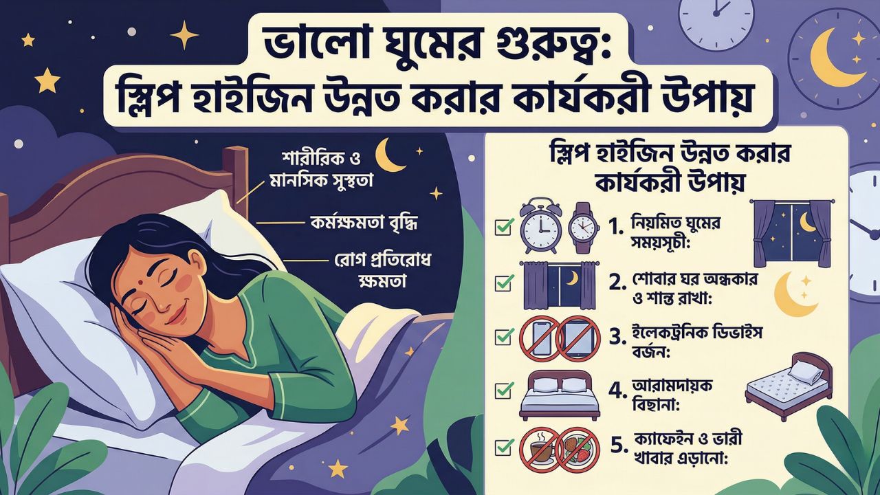 স্লিপ হাইজিন কী এবং কেন এটি প্রয়োজন