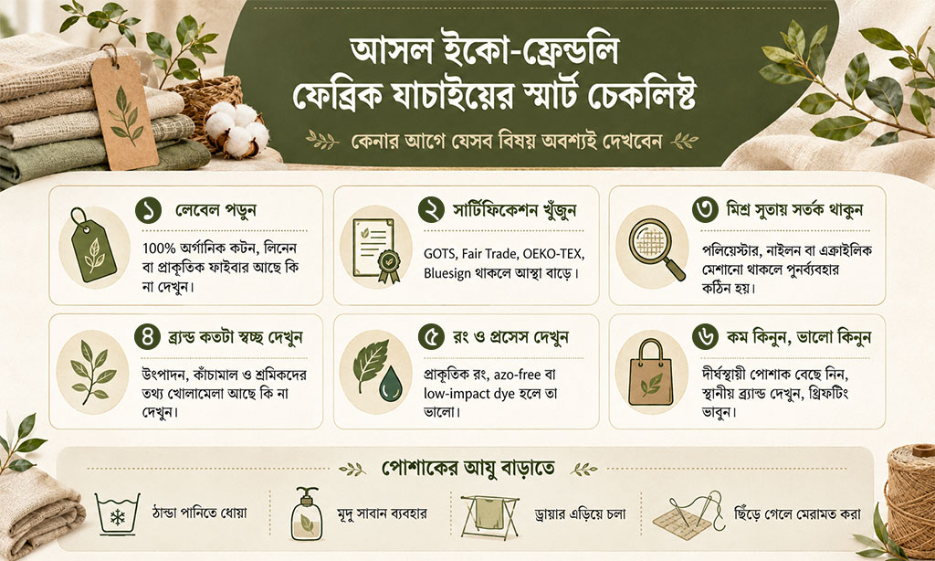 How to Identify Sustainable Eco-Friendly Fabric