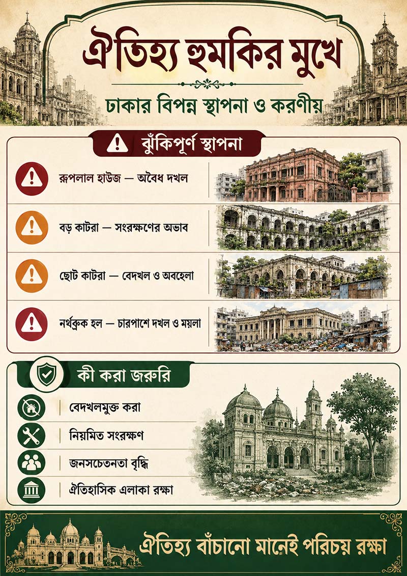 Dhaka Architectural Heritage Under Threat