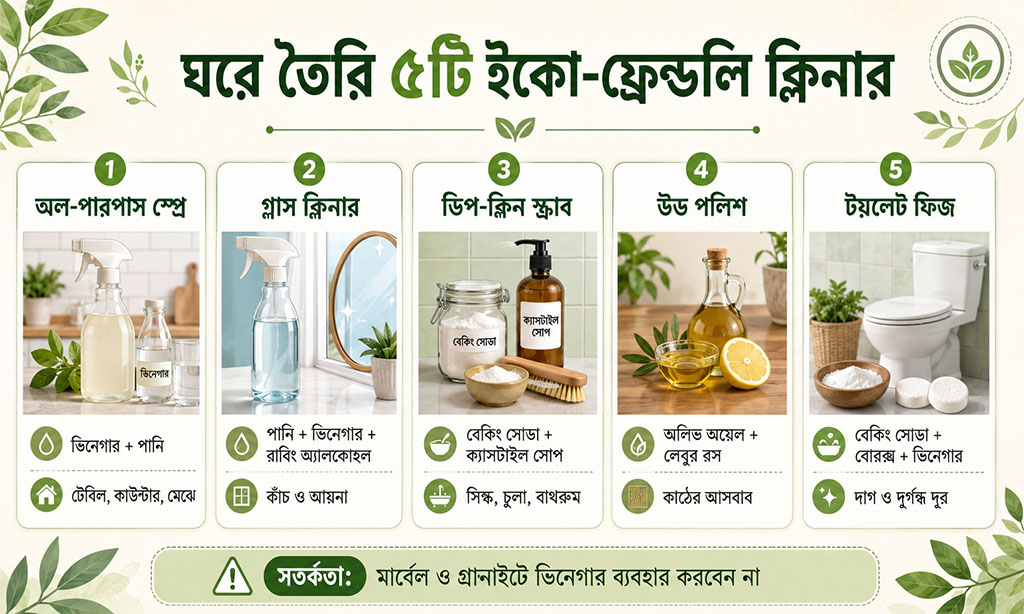 Home Made Eco-Friendly Cleaning Products