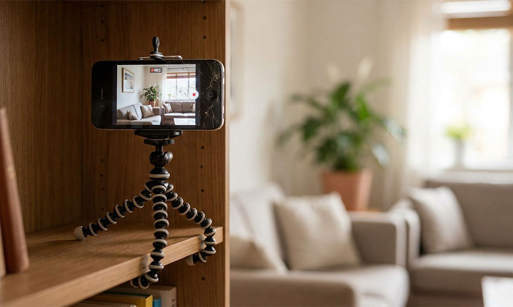 Home security from old smart phone