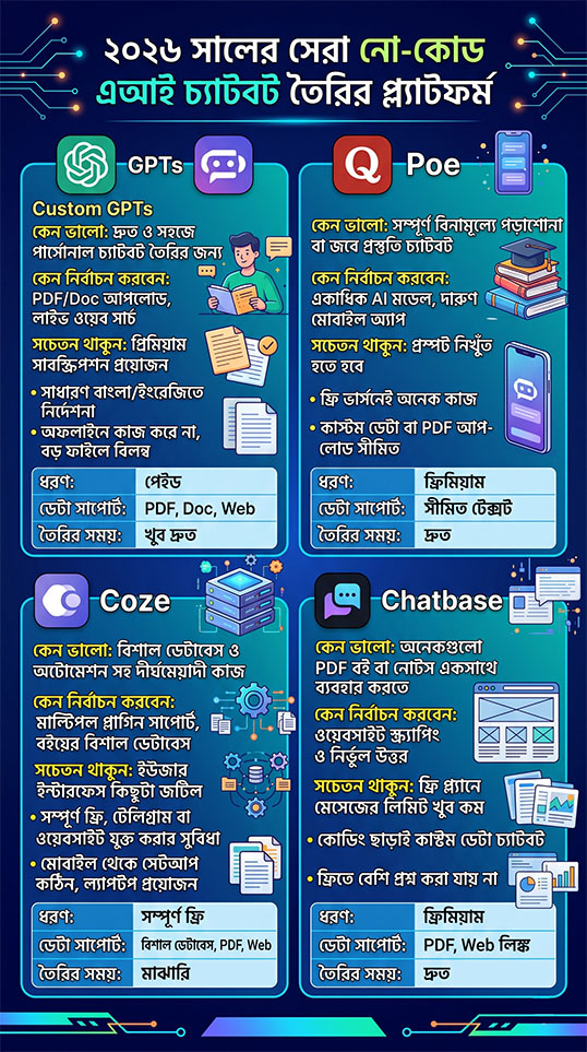 Best No code platform to Create AI Chatbot Without Coding