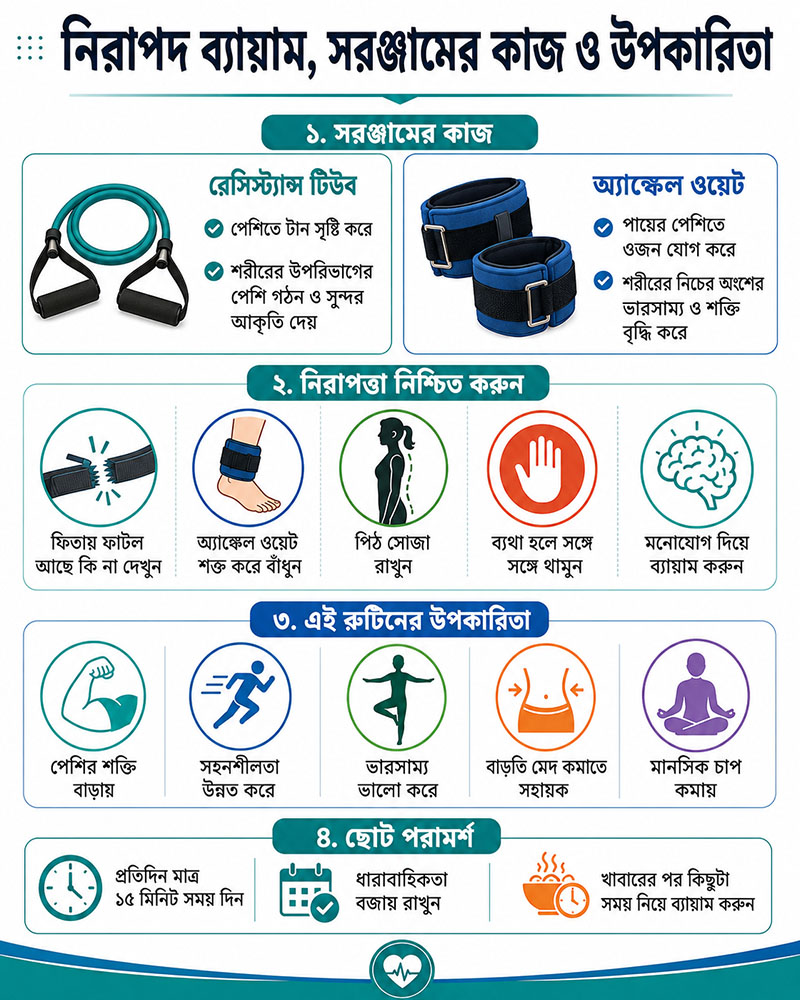 Safe workout equipments