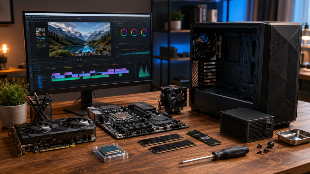 Best Video Editing PC Build Under 60K Taka