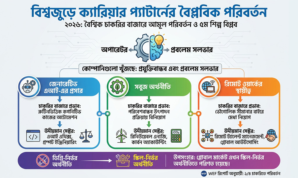 changes in career pattern