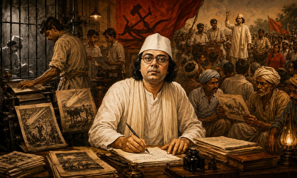 কৃষক, কুলি ও মজুরের অধিকার আদায়ে নজরুলের লেখনী