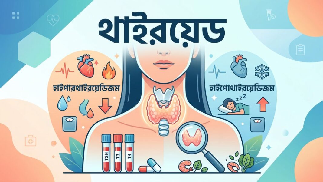 থাইরয়েডের সমস্যা ও প্রতিকার