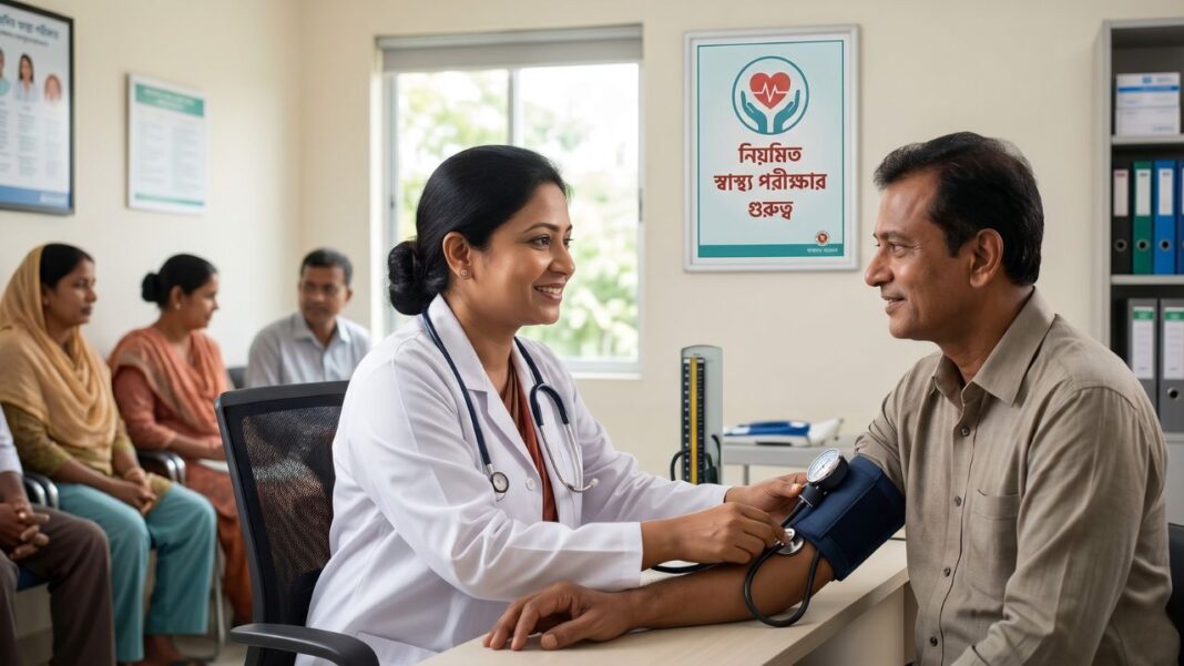 নিয়মিত স্বাস্থ্য পরীক্ষার গুরুত্ব