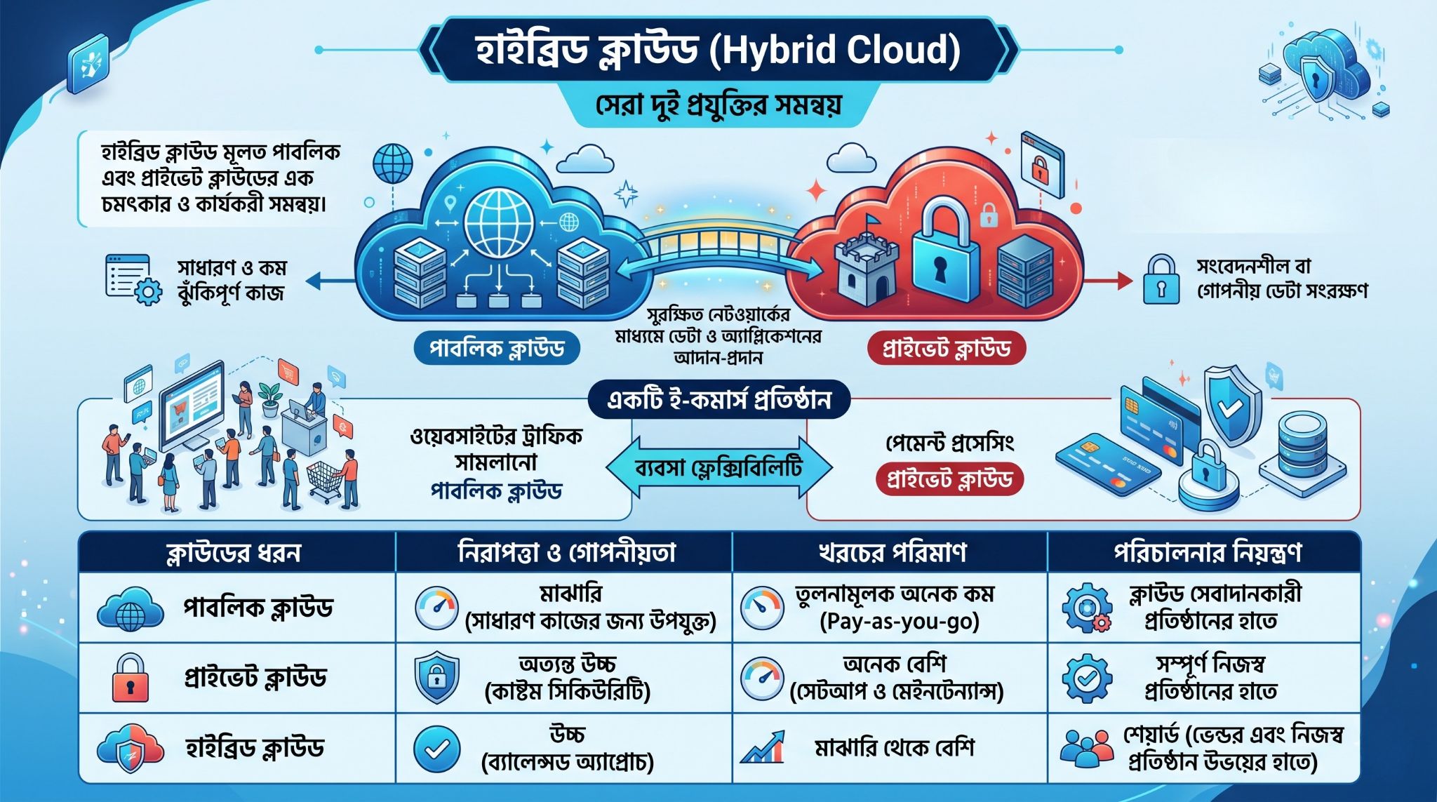 হাইব্রিড ক্লাউড
