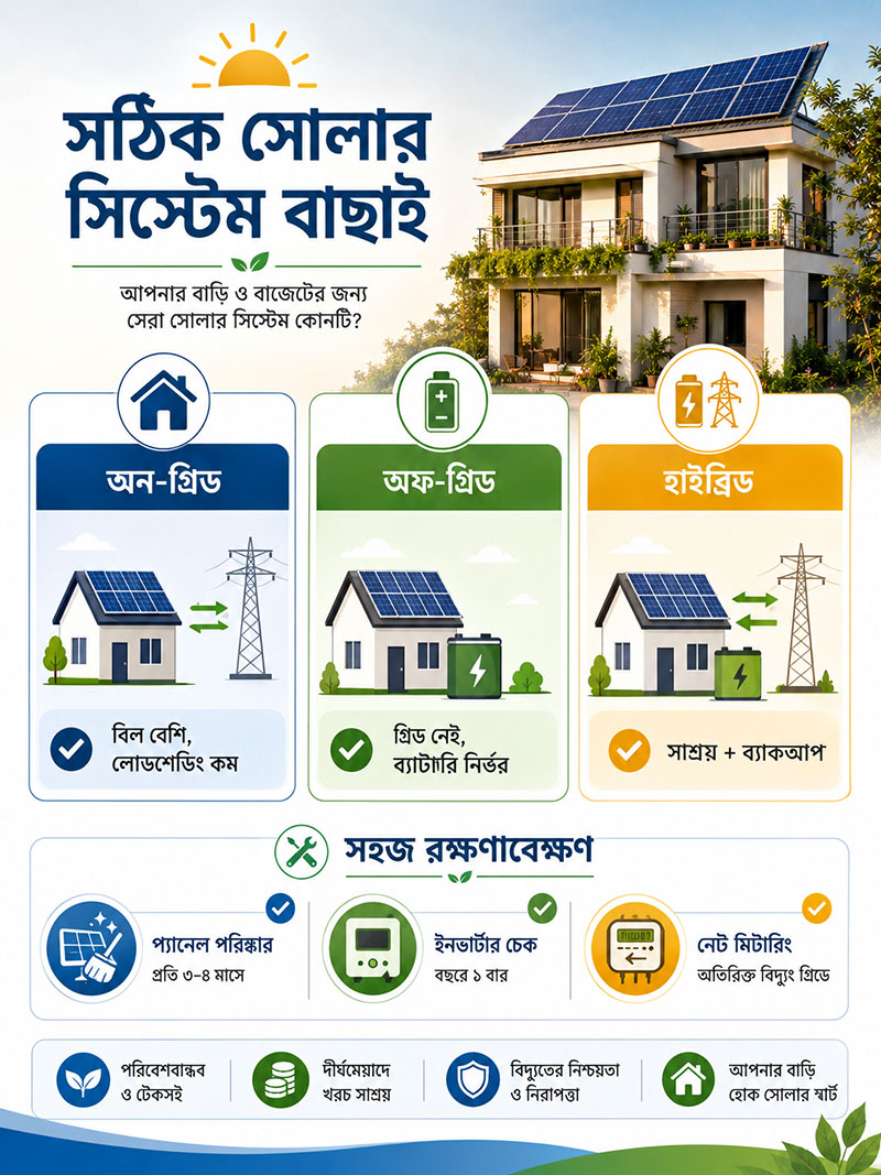Choose Best Solar Power System for home