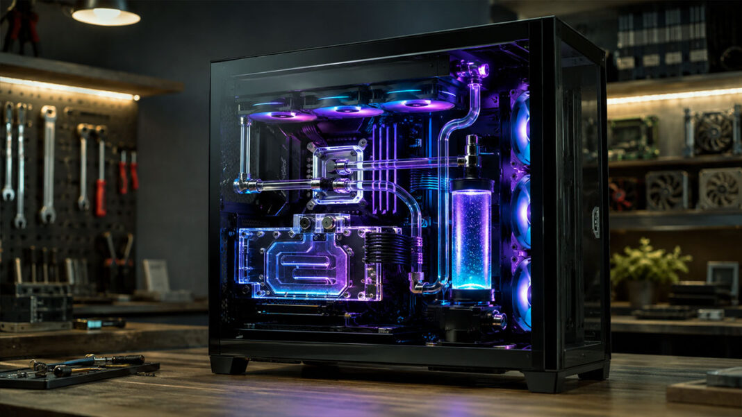 Custom Water Cooled Gaming Rig