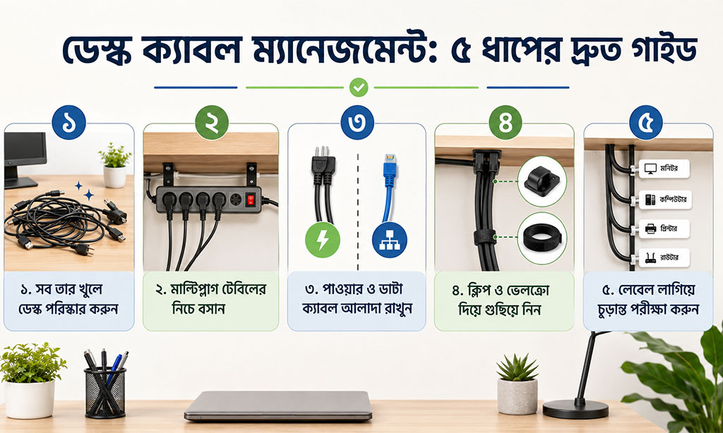 Desk Cable Management Guide